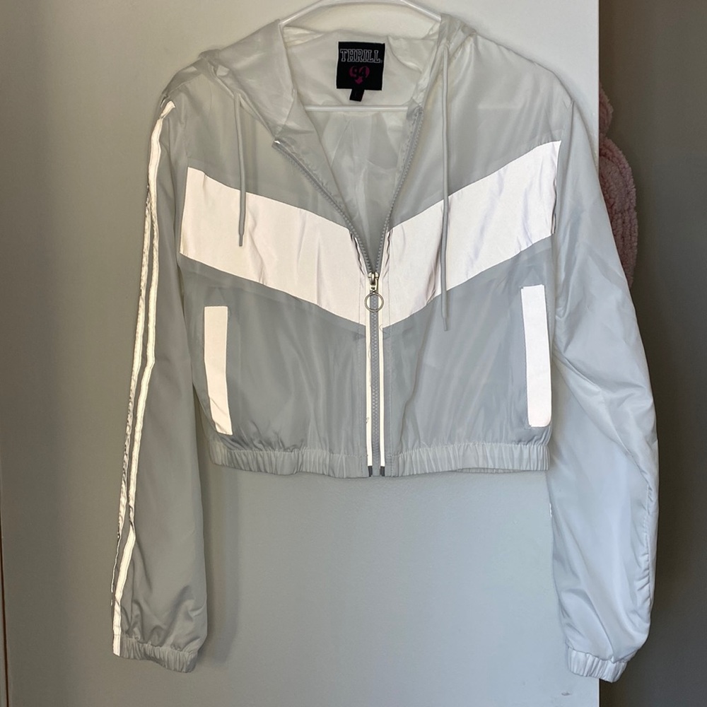 reflective windbreaker